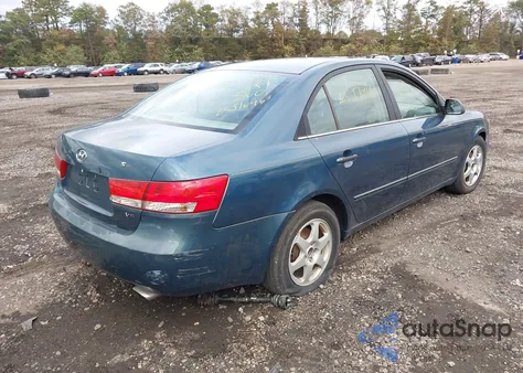 2006 Hyundai Sonata Gls V6/Lx V6 from USA, damaged, VIN 5NPEU46F96H007957